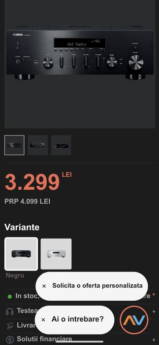 Amplificator yamaha rn 602 dac