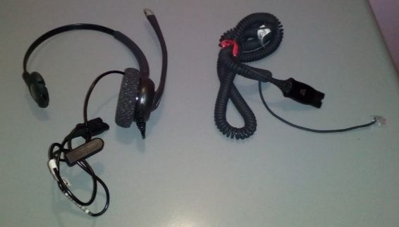 Новая Телефонная гарнитура Plantronics наушники и микрофон!