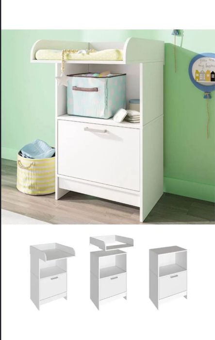 Пеленальный столик+комод для малышей