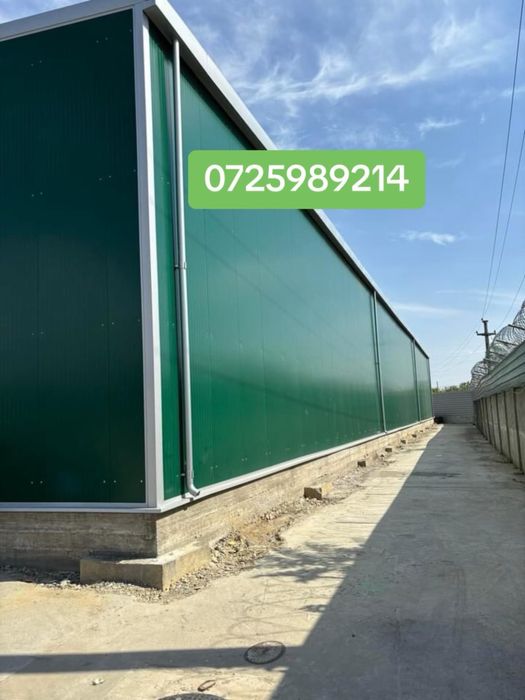 Vand hala metalica structura metalica din IPE300 hea300 UNP INP PANOUR