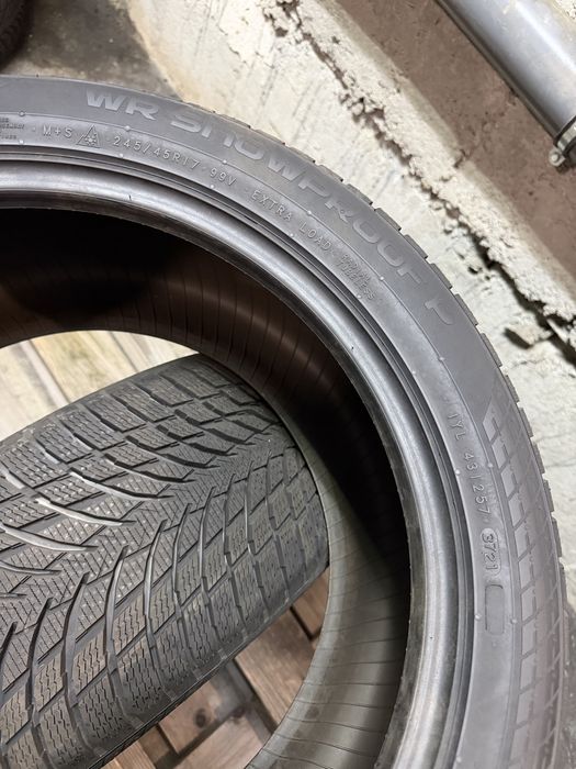 245/45/17 НОВИ Nokian 2бр дот21