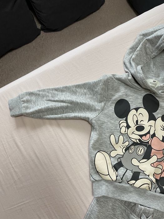 Set pantaloni si hanorac Mickey si Minnie Mouse H&M