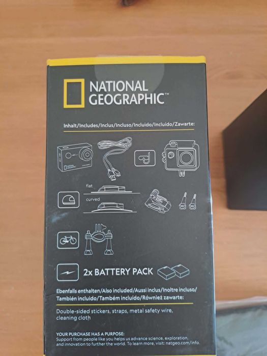 части за action cam national geographic explorer 3