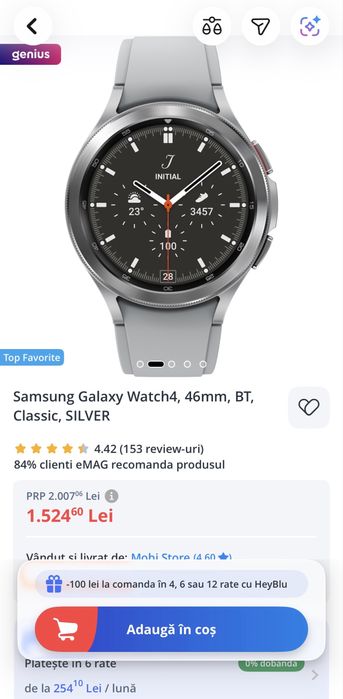 Oferta: Vand samsung Galaxi Wach 4