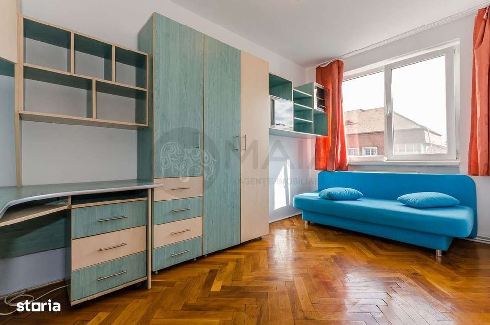 Apartament 3 camere, et 4, zona Centru-Politie
