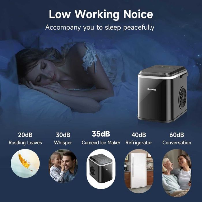 Aparat de facut cuburi de gheata, 120W, 12kg/12h, cu senzor infrarosu