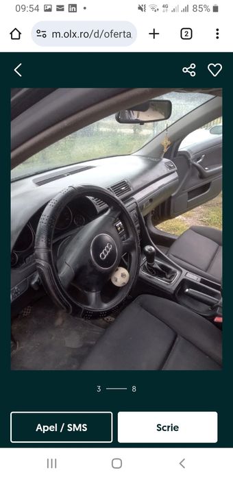 Vând audi A4 B6 an fabricație 2003