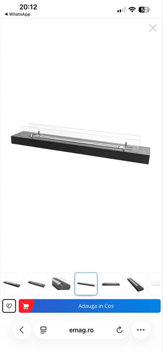 Semineu cu Bioetanol pentru casa