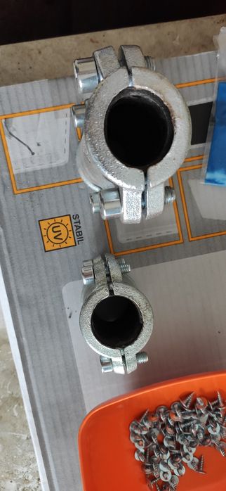 Скоби муфи за тръби 1 цол