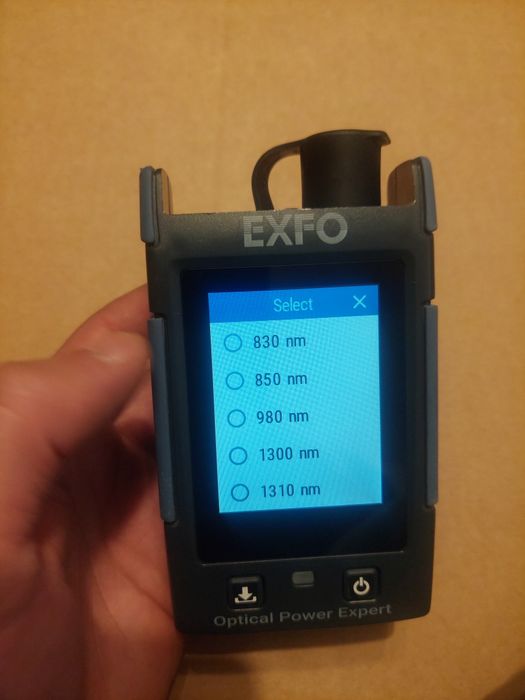 Tester fibra optica > power meter exfo px1 > EXFO
powermetru