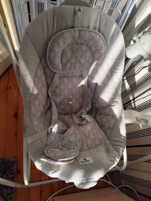 LORELLI Classic Електрическа люлка-шезлонг 2в1 TANGO GREY TREES