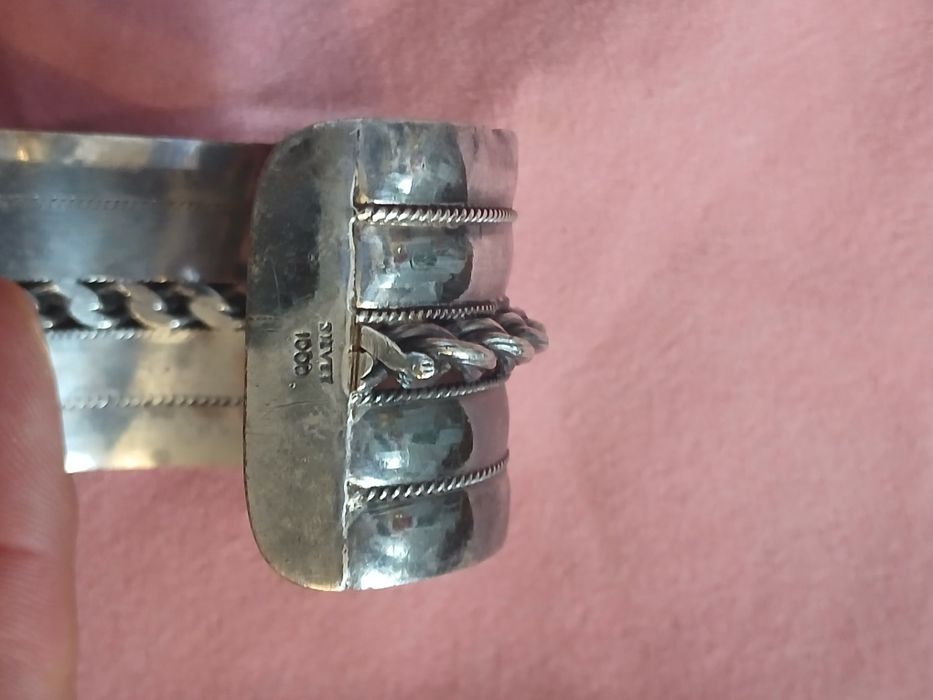 Bratara argint masiv