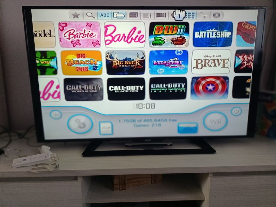 Consola Wii modata cu 200 jocuri