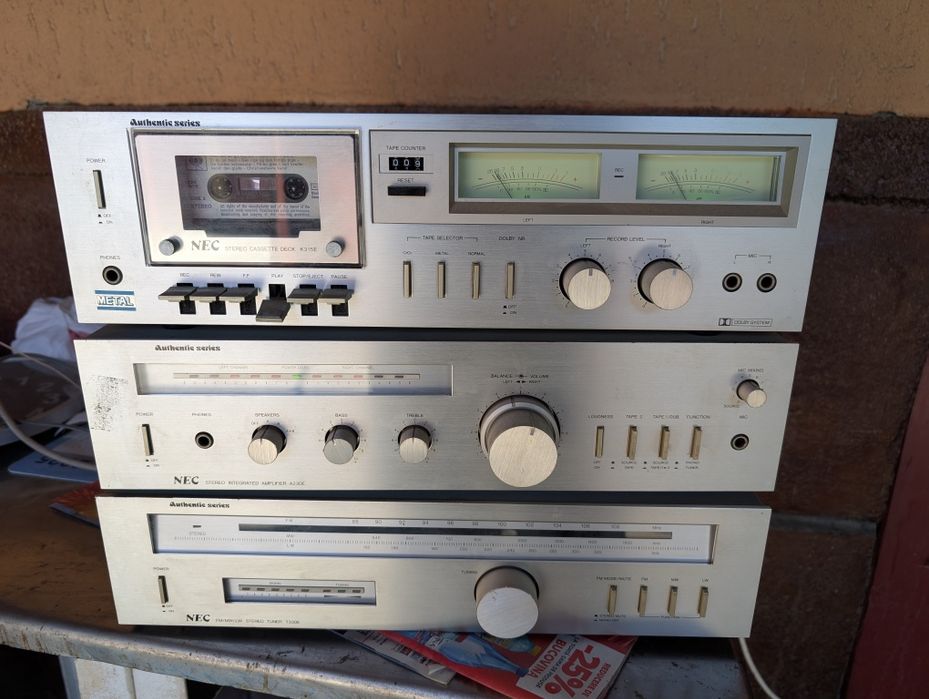 Nec technics amplificator Authentic series