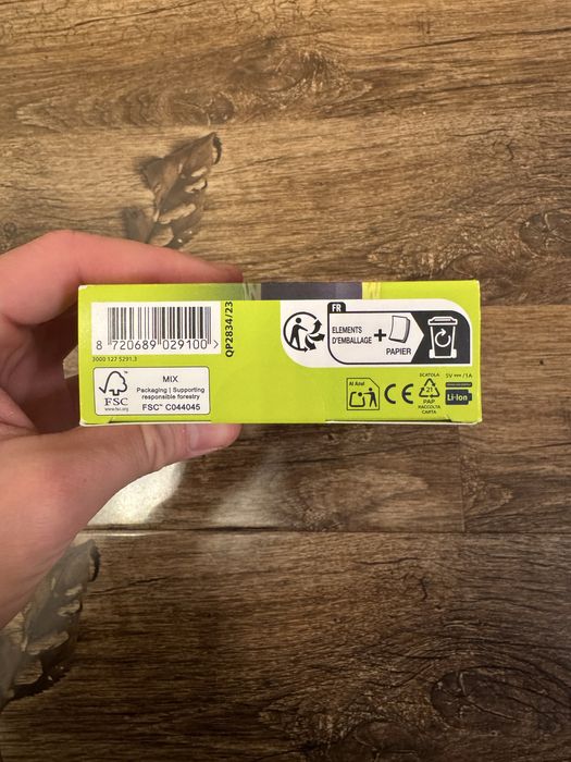 Aparat de barbierit Philips OneBlade 360 nou sigilat original+2 capete