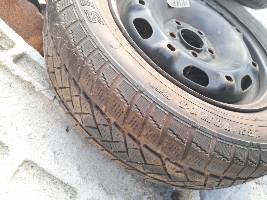 Roti Jante cu cauciucuri 165 70 R14 Polo Fabia Ibiza