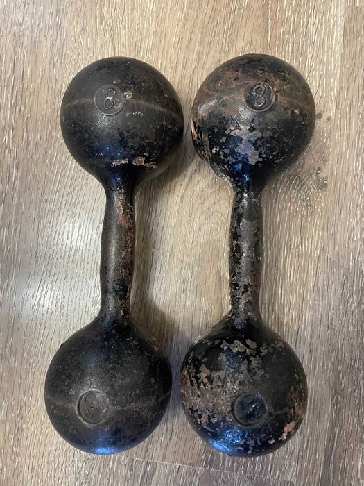 Гантели по 8 кг (2шт.)