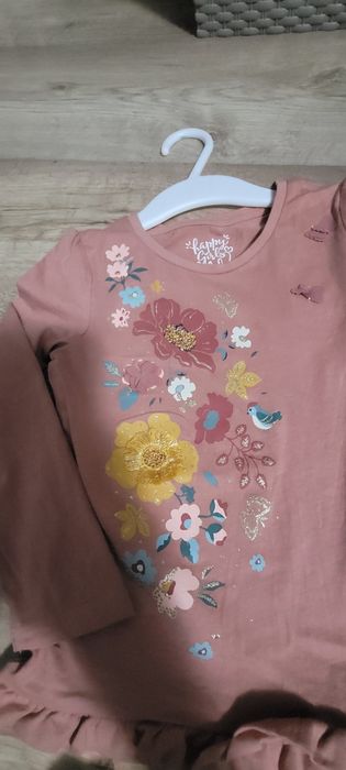 Lot hăinuțe fetiță: jeans+ bluzița