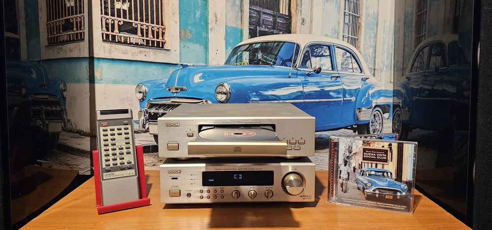 Amplificator statie amplituner cd mp 3 - Denon DRA F 100 și DCD F 100