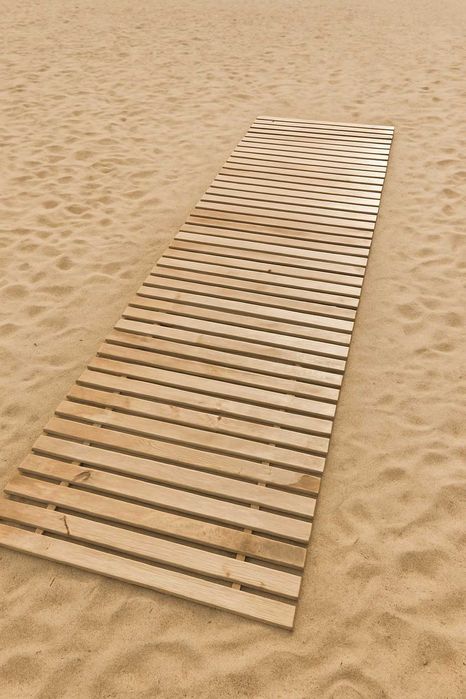 Плажни пътеки, Градински пътеки, Дървени пътеки Промо цена 55лв/л.м.