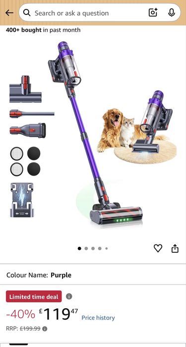 Aspirator fara fir de mare putere