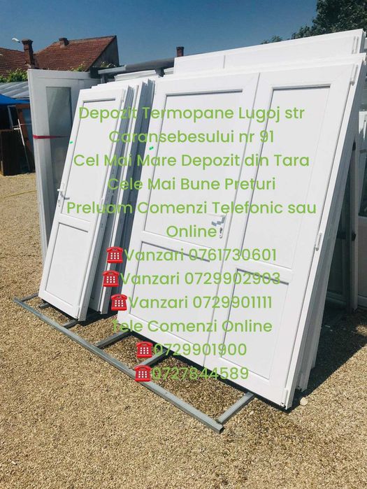 Usi Termopan duble noi de la 1400 lei