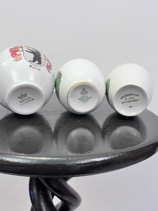 Set opt piese portelan bibelou bibelouri W Germania , Jasba ,Tirschenreuth , Royal etc vechi ieftine