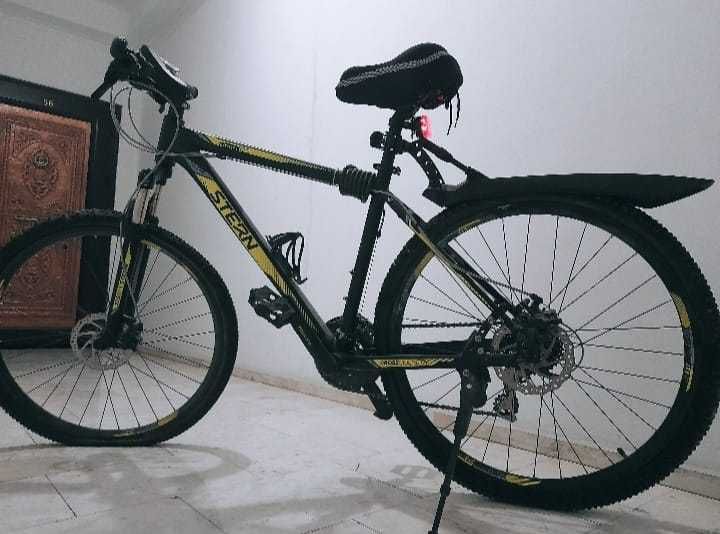 Велосипед,синий велосипед