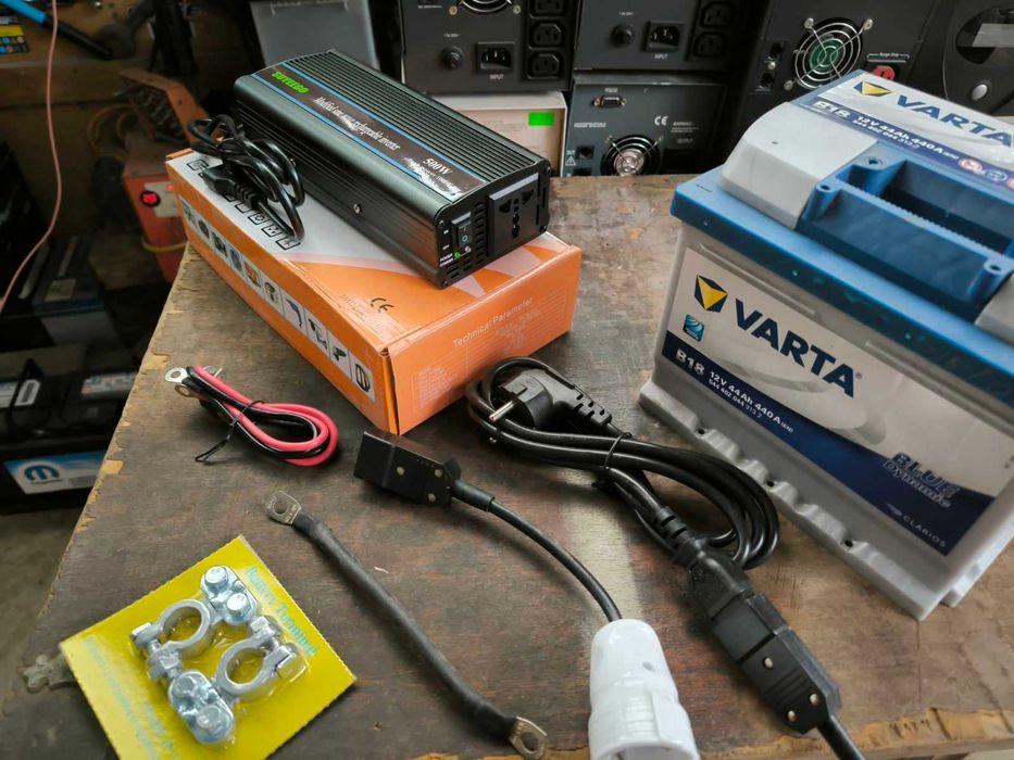 ЮПС-500W + акумулатор 44ач,UPS-500W,аварийно захранване и мн.др предл.