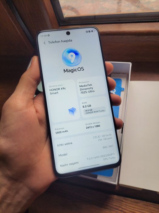 Honor x9c smart 256gb 5g