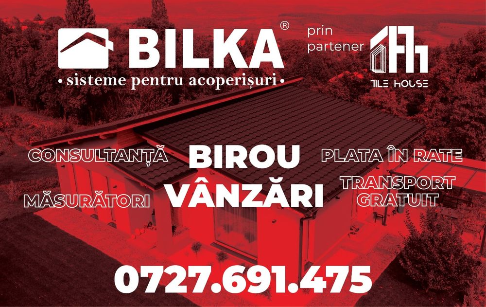 Țiglă metalică Bilka plata în rate