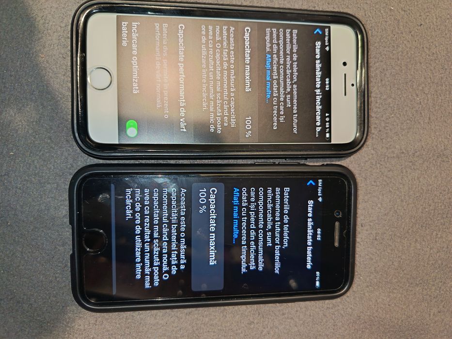 Vind doua telefoane iPhone 7 di iPhone 8