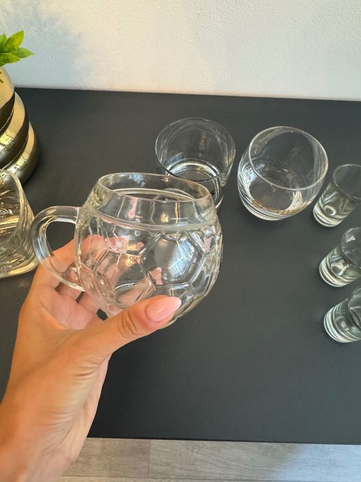 Set 9 pahare pt bauturi alcoolice