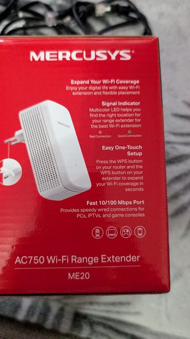 Extender Wi-Fi Mercusys  ME20
