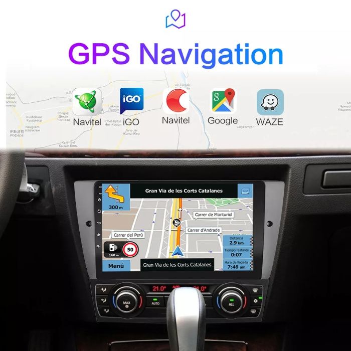 Navigatie BMW Seria 3 E90 E91 E92 , 4GB Noua Garantie Camera Marsarier