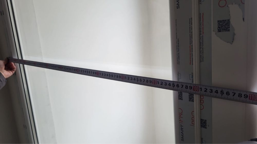 Балконное окно с дверью