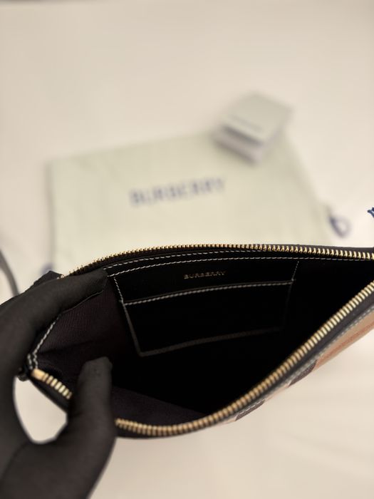Burberry Vintage Check Clutch / Pouch – nouă cu etichetă + săculeț