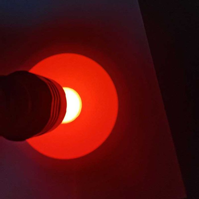 Lanterna C8+cu Led ROSU - 1 Mod