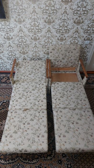 Диван и два кресла раскладные