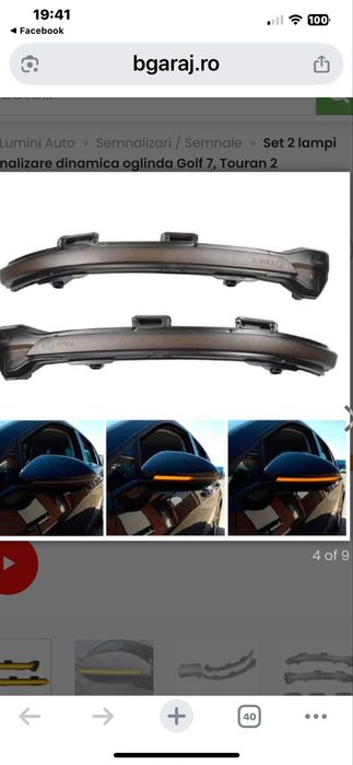 semnalizari dinamice vw golf7