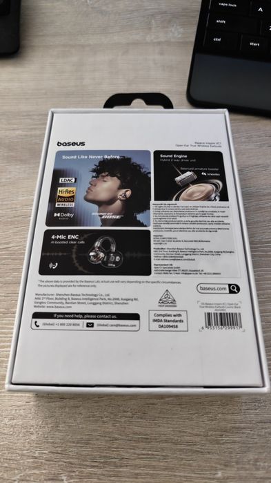 Căști Open-Ear Baseus XC1 Sound by Bose