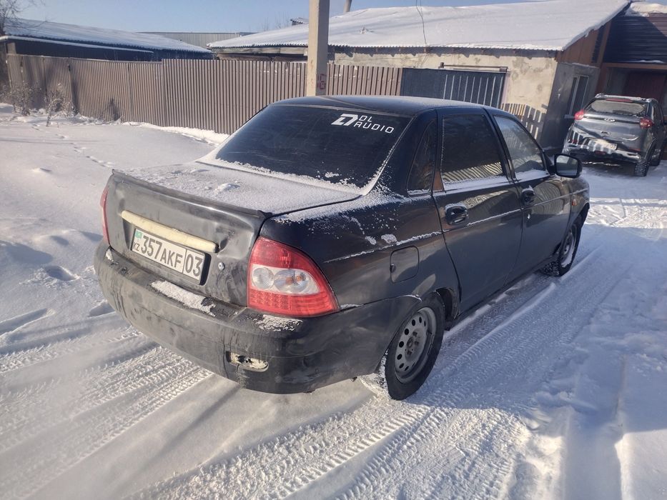 Приора 2008 год, на полном ходу.