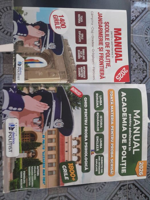 Vând cărți Devino Polițist