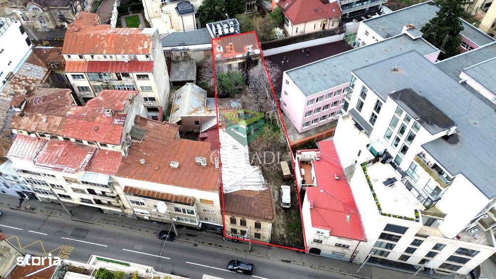 Teren + Constructie - Victoriei - Occidentului -  710 mp
