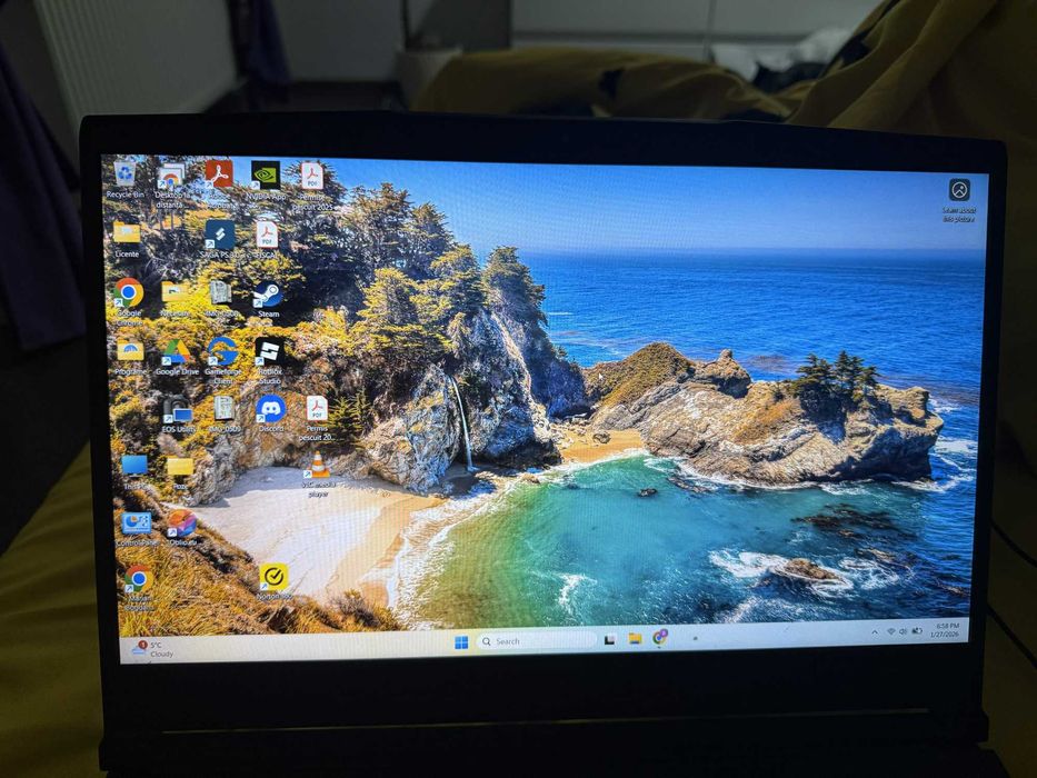 Laptop MSI GF63 Thin 9SC – i5, 24GB RAM, 4GB placă video dedicată