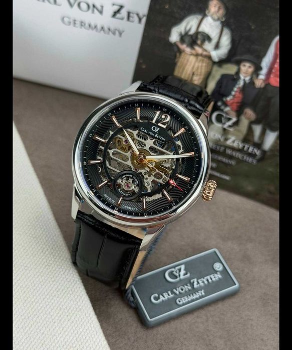 (Нов) Мъжки автоматичен часовник Carl von Zeyten Saphire