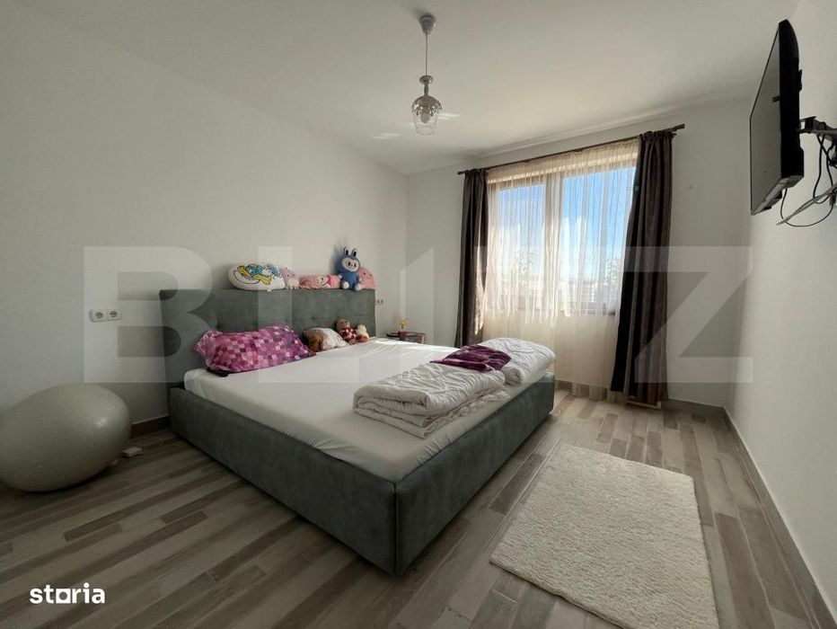 Casa moderna plan parter, 114 mp utili, mobilata, garaj  – Santandre