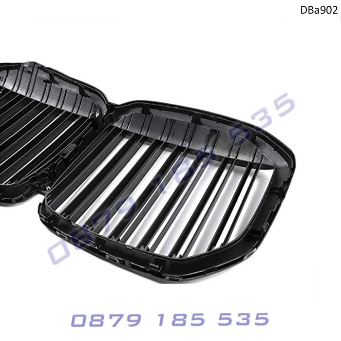 Черни двойни тунинг бъбреци BMW X7 G07 бмв х7 bubreci предни решетки