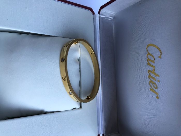 Brățară Cartier LOVE 16 Gold 18K Diamond