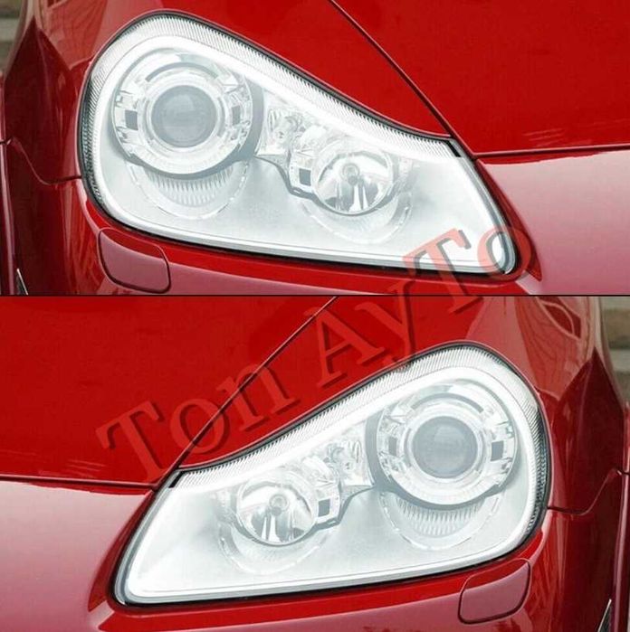 Капаци Фарове Порше Кайен Porsche Cayenne 2007 - 2010 Капаци Фарове Стъкла